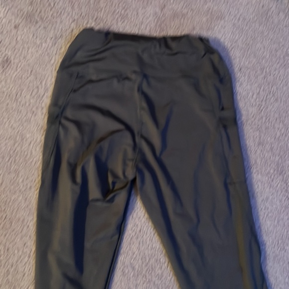 I am selling green shein leggings in a size medium. - Picture 2 of 3